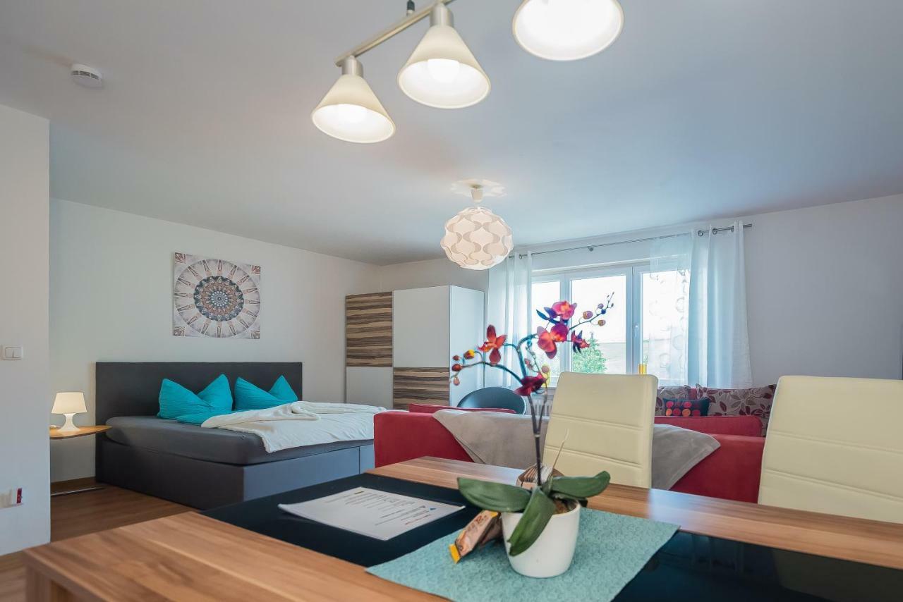 Apartmenthaus Am Erlbach Buch am Erlbach Extérieur photo